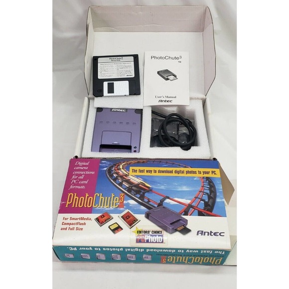 Antec PhotoChute 3 Digital Camera PC connection complete adapter - Picture 6 of 7